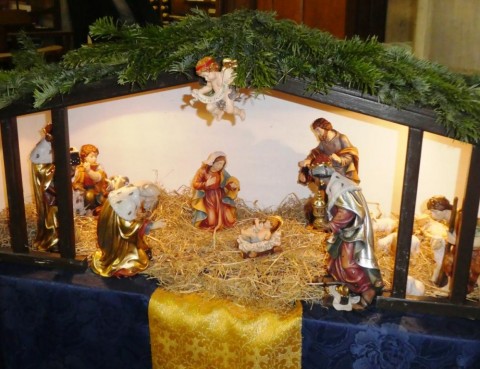 2017. 01. 15 - Holy Trinity - Crib scene with Magi - pl