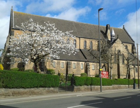 2017. 03. 31 - Holy Trinity with Spring blossom - by John Rollisson